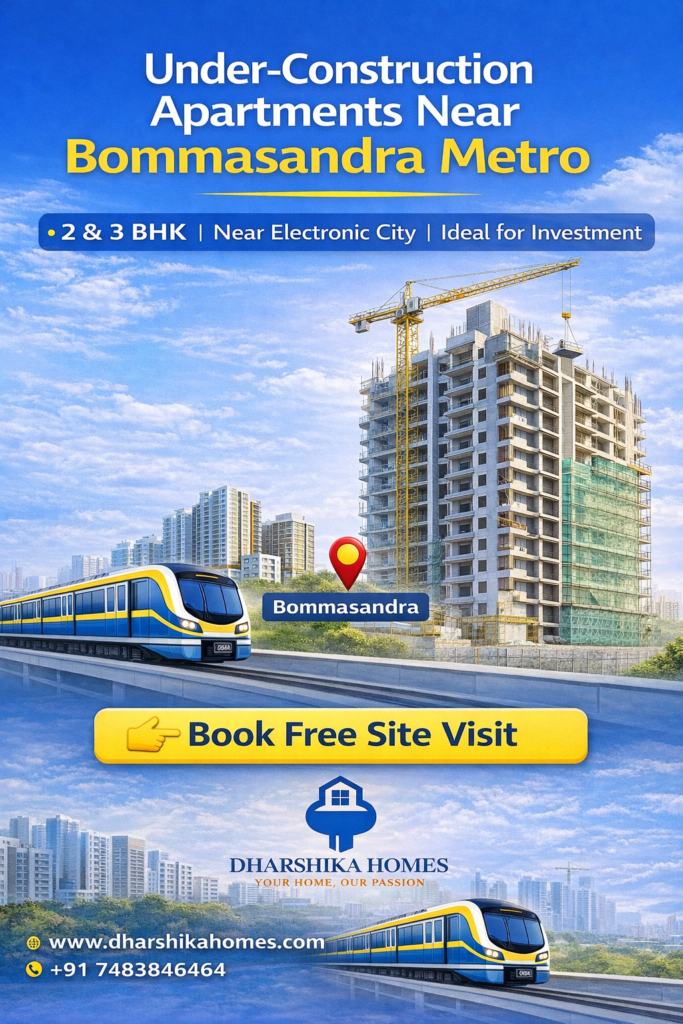 Under-Construction Apartments Near Bommasandra Metro